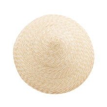 Load image into Gallery viewer, Large Brim Conical Natural Color Bamboo Rain Straw Sun Hat Female Women Funny Cylindrical Steeple-Crown Cap
